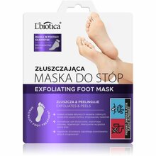 Kooriv jalamask L'BIOTICA Exfoliating Foot Mask, 1 paar