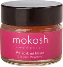 Huulekoorija Mokosh Lip Scrub Malina, 15 ml