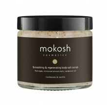 Kehakoorija Mokosh Smoothing & Regenerating Body Salt Scrub Cardamom & Vanilla, 300 g