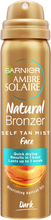 Isepruunistav näosprei Garnier Natural Bronzer, 75 ml