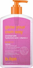 Isepruunistav geel B. Tan Glow Your Own Way, 473 ml