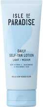 Isepruunistav losjoon Isle of Paradise Daily Self-Tan Lotion Light/Medium, 185 ml