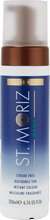 Kiiretoimeline isepruunistav vaht meestele St Moriz Mens Fast Tan Mousse, 200 ml