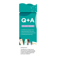 Q+A HOLIDAY HEROES näohoolduskomplekt, 1 tk