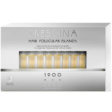 Ampullravi seerum LABO Crescina Follicular Islands 1900, juuksekasvu stimuleerimiseks, 10 + 10 tk