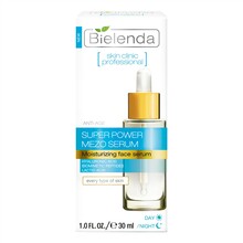 N&auml;oseerum Bielenda Skin Clinic, h&uuml;aluroonhappega, 30 ml