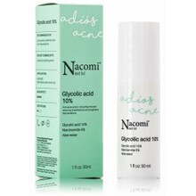Naha öine kooriv näoseerum Nacomi Next Level Glycolic Acid 10 prots., 30 ml