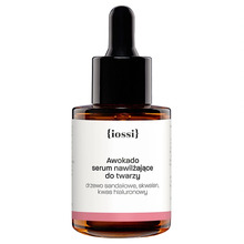 Näoseerum IOSSI Wild Rose avokaado, sandlipuu ja hüaluroonhappega, 30 ml
