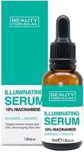 Näoseerum Beauty Formulas Illuminating 10 prots. Niacinamide, 30 ml