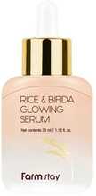 Näoseerum FARMSTAY Rice & Bifida Glowing, ensüümide ja riisiga, 35 ml
