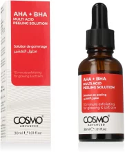Näoseerum Cosmo Advanced AHA+BHA Multi Acid Peeling Solution, 30 ml