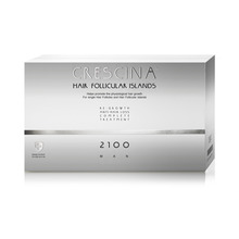 Ampullseerum LABO Crescina Follicular Islands 2100, juuste kasvu stimuleerimiseks, 20 tk