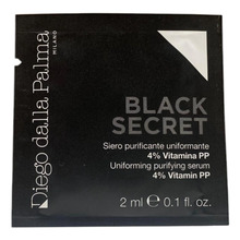 Puhastav seerum Diego Dalla Palma Black Secret, näole ja kaelale, 8 tk, 2 ml