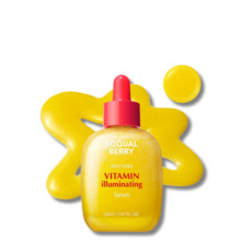Näoseerum EQQUALBERRY Vitamin Illuminating, sära andev, 30 ml
