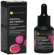 Näoseerum Natura Siberica Opcja Natura Facial Cocktail antioksüdantne roosi ja patšuliga, 30 ml