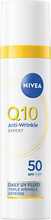 Päevane näofluid NIVEA Q10 Anti-Wrinkle Expert Daily UV Fluid SPF 50, 40 ml