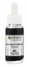 Näoseerum Garnier Pure Active AHA + BHA Charcoal, 30ml