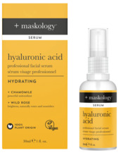 Näoseerum +MASKOLOGY HYALURONIC ACID, hüaluroonhappega, 30 ml