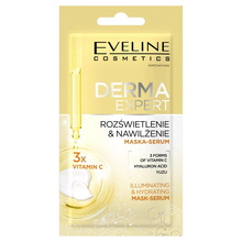 Näitomask Eveline Derma Expert Illuminating & Hydrating, 8 ml