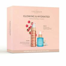 Näohoolduskomplekt COCOSOLIS Glowing & Hydrated (seerum Aqua Filler-Effect 50 ml + Aura Peptide Shimmer sprei 100 ml)