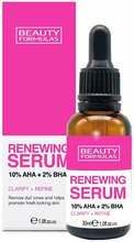 Näoseerum Beauty Formulas Renewing 10 prots. AHA + 2 prots. BHA, 30 ml