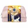 Näoseerumi komplekt Nivea Q10 Elegance Anti-Wrinkle Expert, 30 ml, päevakreem SPF15 50 ml ja kosmeetikakott