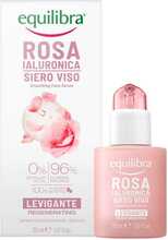 Silendav seerum Equilibra Rosa hüaluroonhappega, 30ml