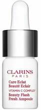 Näoseerum Clarins Beauty Flash Fresh Ampoule, 8 ml