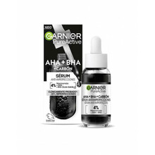 Näoseerum Garnier Pure Active AHA + BHA + Charcoal, 30 ml