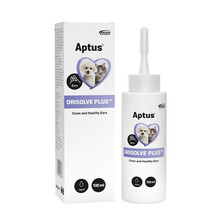 Aptus Orisolve Plus kõrvapuhastuslahus koertele ja kassidele, 100 ml