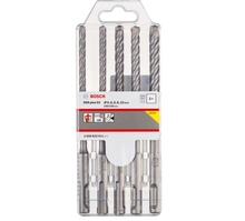 Betoonipuuride komplekt Bosch SDS plus-5X 2608833911, 5 tk, 6-10 mm