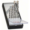 Betoonipuuride komplekt Bosch Robust Line Silver Percussion 2607010524, 4-10 mm, 5 tk
