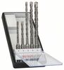 Betoonipuuride komplekt Bosch Robust Line SDS-plus 5, 5-10 mm, 5 tk