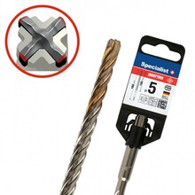 Betoonipuur Specialist+ Quattro SDS+, 5 x 160 mm