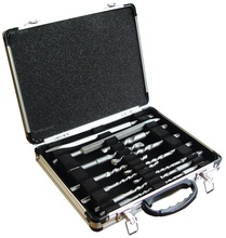 Puuride ja peitlite komplekt Makita D-20111 SDS+, 13 tk