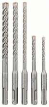 Puuride komplekt Bosch SDS Plus-5X, 5-10 mm, 5 tk, 2608833910