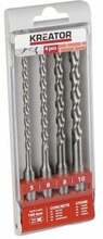 Betoonipuuride komplekt Kreator KRT012602, 5-10 mm, 4 tk