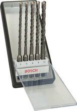 Betoonipuuride komplekt Bosch Robust Line SDS-plus, 5 tk, 6-10 x 165 mm
