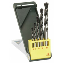 Betoonipuuride komplekt Bosch 2607019444, 4-10 mm, 5 tk