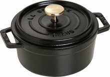 Malmpott Staub La Cocotte 40509-471-0, 12 cm, 400 ml, must