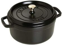 Pott Staub La Cocotte, 24 cm, 3.8 l, must