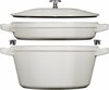 Ketaus pott Staub, 24 cm, valge trühvel