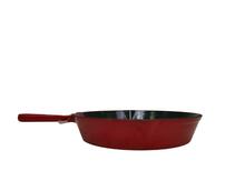 Emailitud malmpann Grand Feu, 25 cm, punane