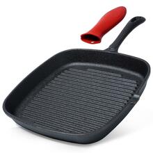 Malmpann Vilde CAST LINE, grill, ruudukujuline, 24.5x24 cm