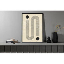 Plakat Venture Design, Pantheonas, 21 x 30 cm, beež