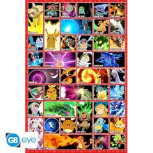 Plakat Abysse, Pokemon Moves, 91,5 x 61 cm
