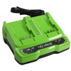 Kahe pesaga laadija Greenworks G40X2CUC2, 24 - 40 V, 2 A