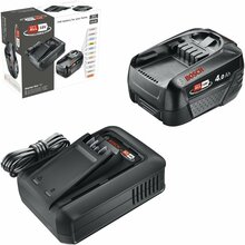 Aku ja laadija komplekt Bosch Starter Set 18V 1x4,0 Ah, AL18V-44, 1600A031T6