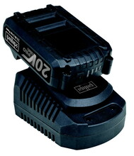 Akude ja laadija komplekt Scheppach, 20 V, 2.0 Ah, Li-ion