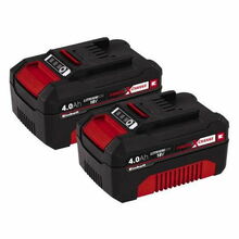 Akude komplekt Einhell PXC, 18 V, 2 x 4.0 Ah, Li-ion
